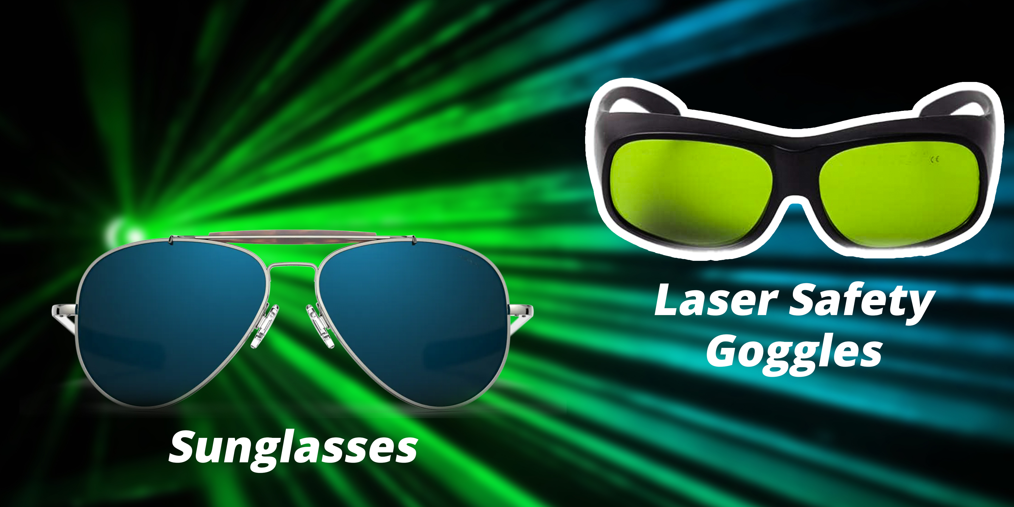 Óculos de sol ou óculos para laser: qual escolher para proteção contra laser?